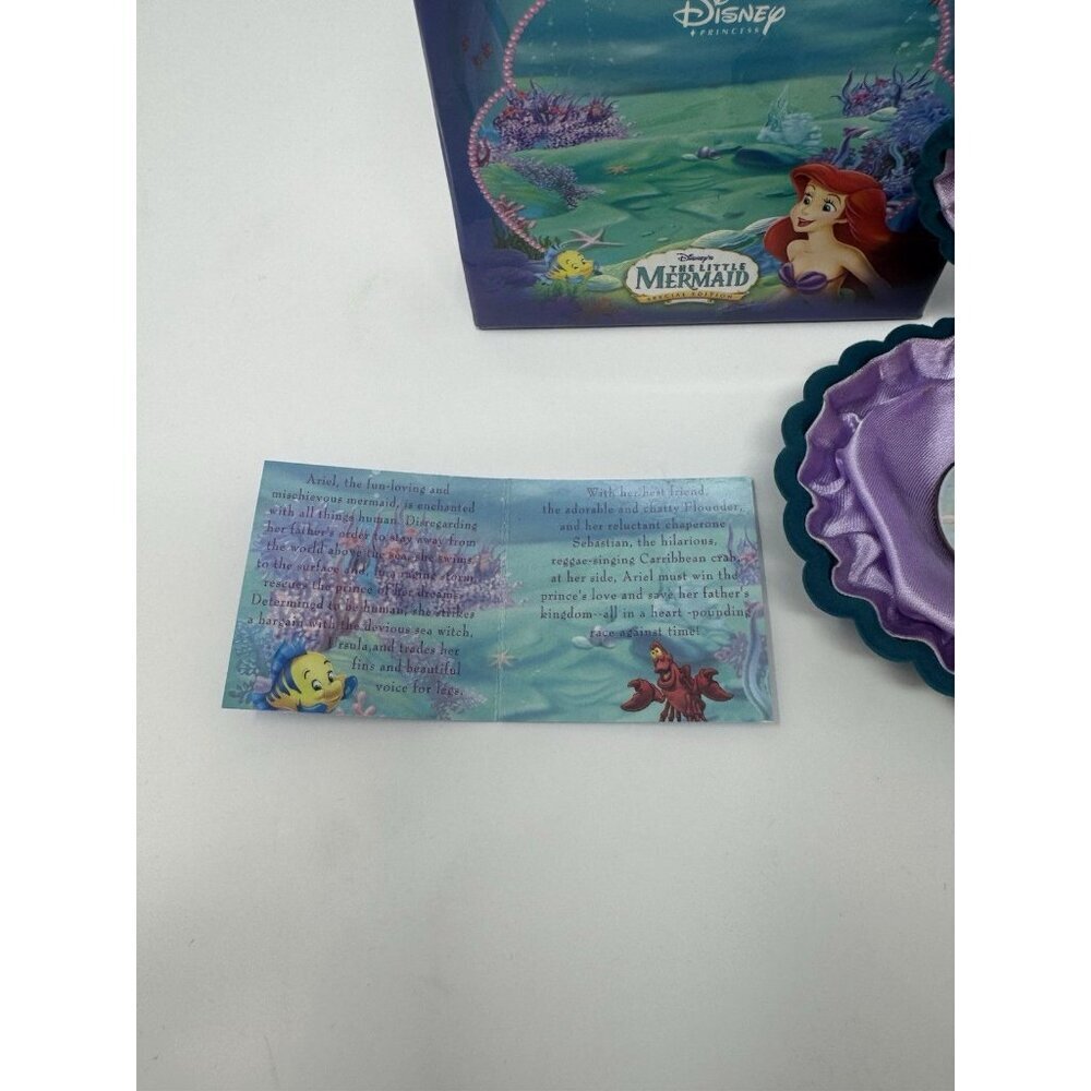Little Mermaid Vintage Necklace Disney Sterling Sliver - Picture 7 of 9